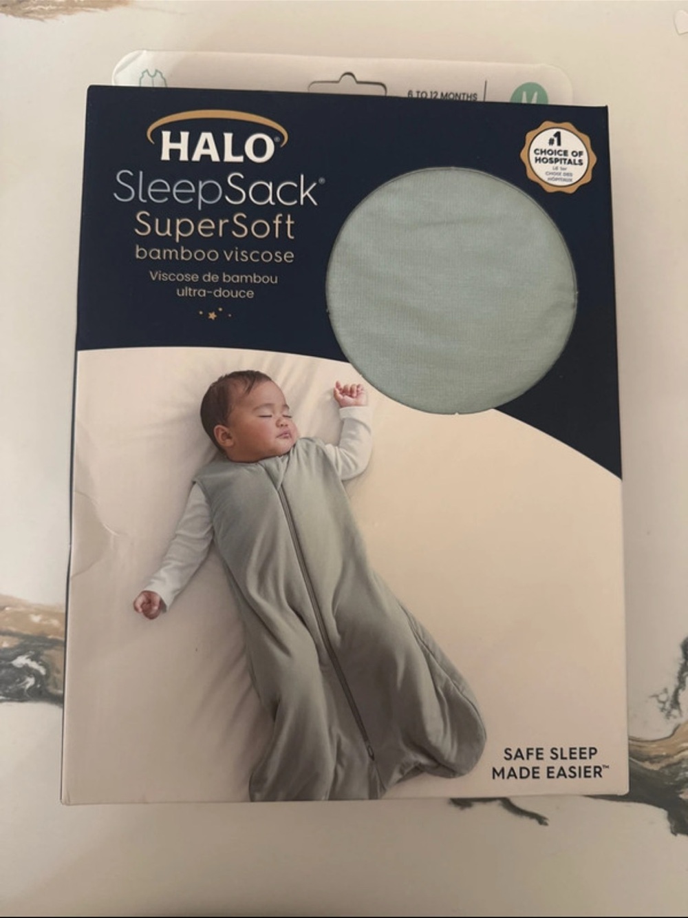 HALO SuperSoft Bamboo Viscose SleepSack in Sage